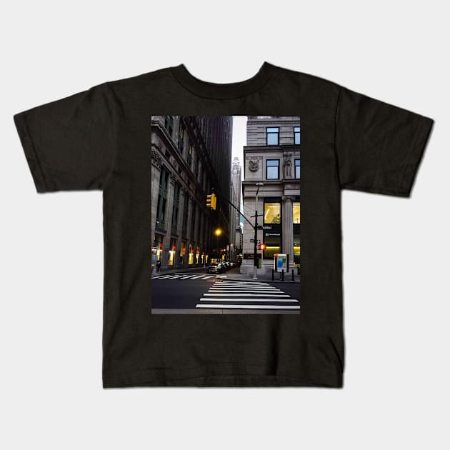 Broadway, Manhattan, New York City Kids T-Shirt by eleonoraingrid